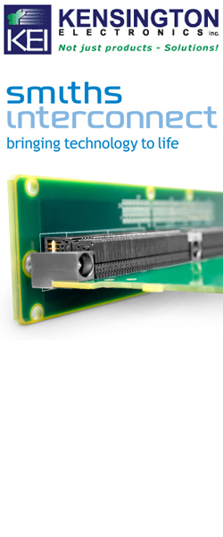 Smiths Product Change: KVPX Backplane Connectors