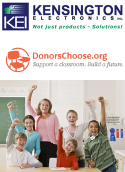 KEI Supports DonorsChoose
