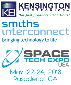 Smiths Interconnect to exhibit at Space Tech Expo, May 22-24, 2018, Pasadena, CA