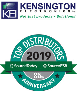 Kensington Electronics named in Top 50 Distributors for 2018