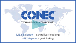 CONEC IP67 Power Bayonet Connectors