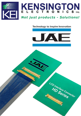 JAE LCD HD Series Connectors