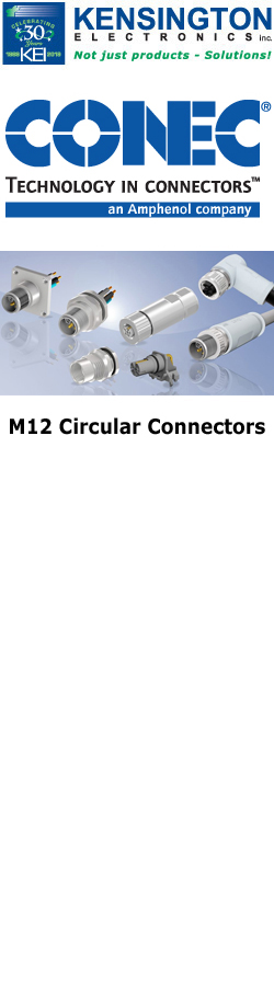 Conec-M12 Circular Connectors expanded portfolio