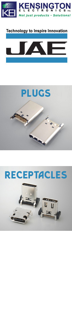 JAE's next-generation USB Type-C™ receptacle