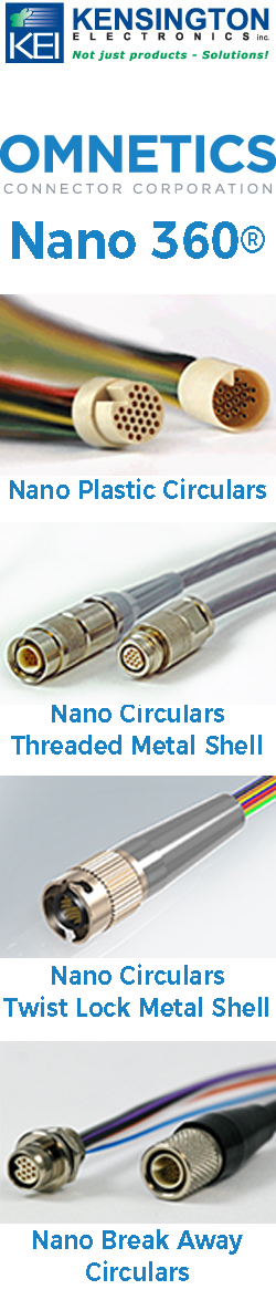 Omnetics Nano 360® Circular Connectors