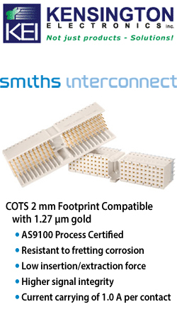 Smiths Interconnect COTS Plus 2mm Hard Metric Connector For Compact PCI Applications