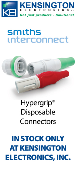 Smiths Interconnect Hypergrip® disposable connectors