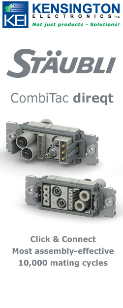 Staubli CombiTac direqt Modular Connectors